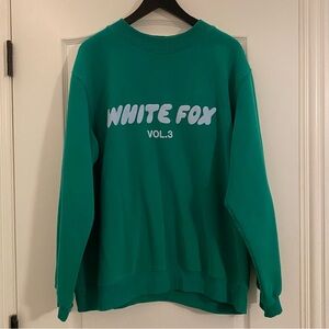 White Fox Sweatshirt